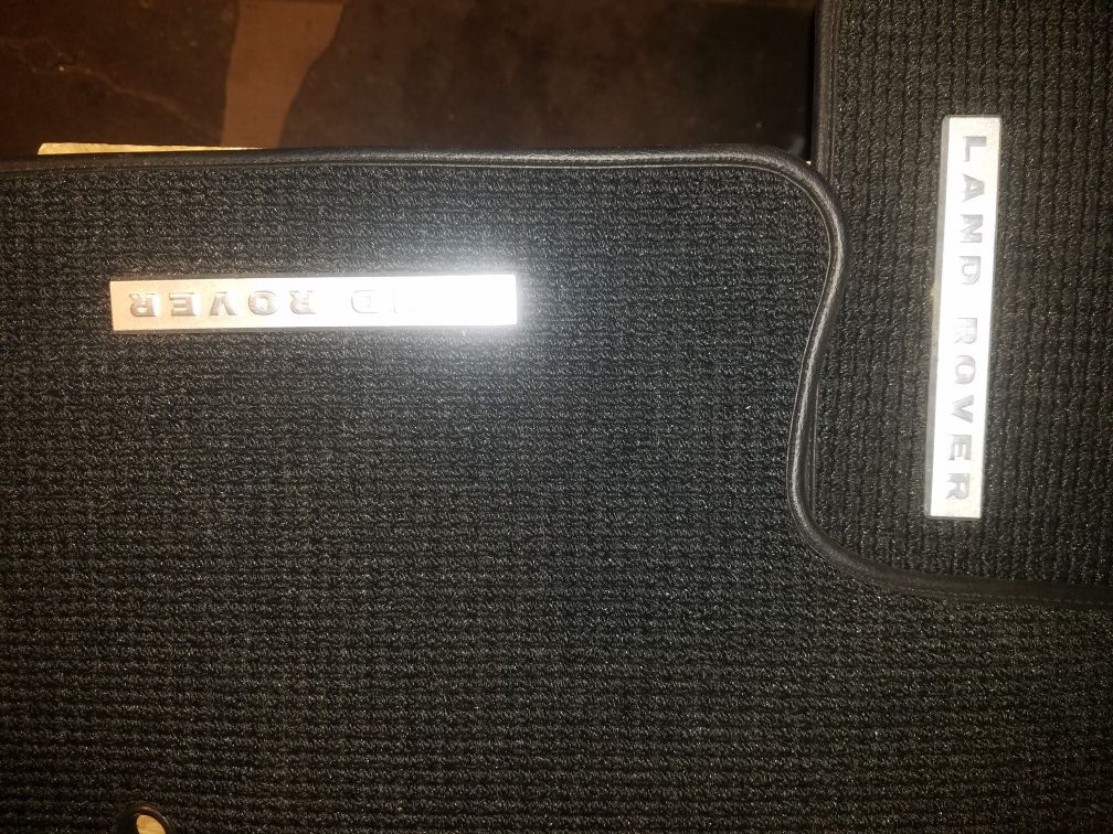 LAND ROVER FLOOR MATS