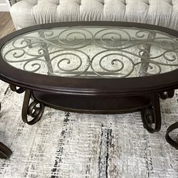 A De Of A Coffee Table And Two Side Tables 