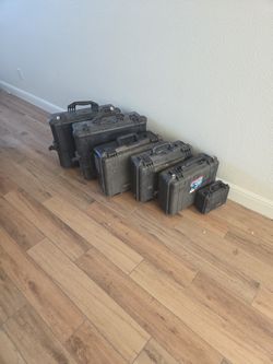Mixed Sizes Pelican Cases