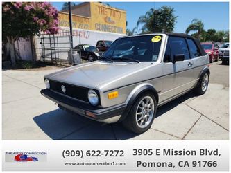 1987 Volkswagen Cabriolet