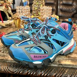 Balenciaga Track Runners Blue 