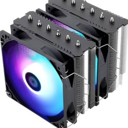 Thermalright Peerless Assassin 120 SE ARGB CPU Air Cooler,6 Heat Pipes CPU Cooler, Dual TL-C12C-S PWM Fan, Aluminium Heatsink Cover,AGHP Technology,fo