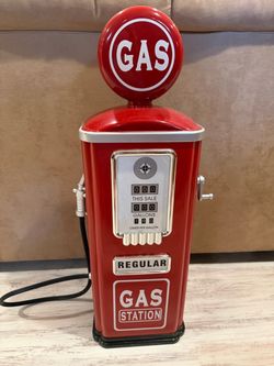 Vintage gas pump toy