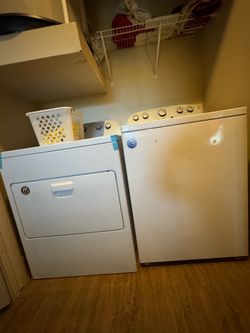 Whirlpool washer and dryer set