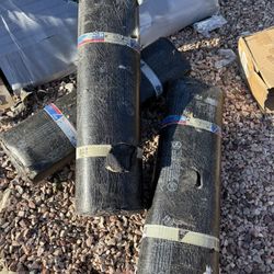 4 Flat Roofing Rolls 