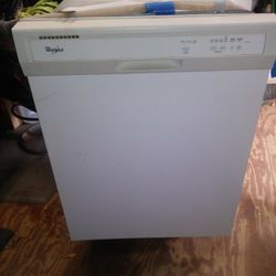 Whirlpool White Dishwasher