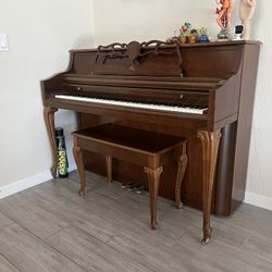 Piano with Bench 