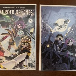 Murder Drones #1 Cover A & Cover E 1:10 Jo Mi-Gyeong Virgin - First Prints NM+