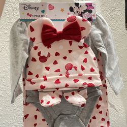 Baby Girl Minie Mouse Set 