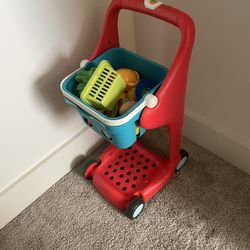 Target Cart With Foods