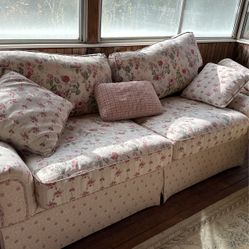 Floral Couch