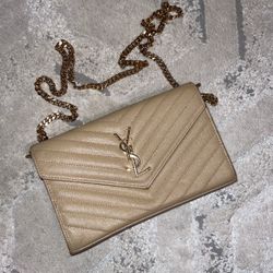 Beige YSL Woc