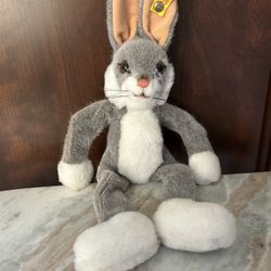 Vintage Steiff Lulac rabbit with tag number 6281/25