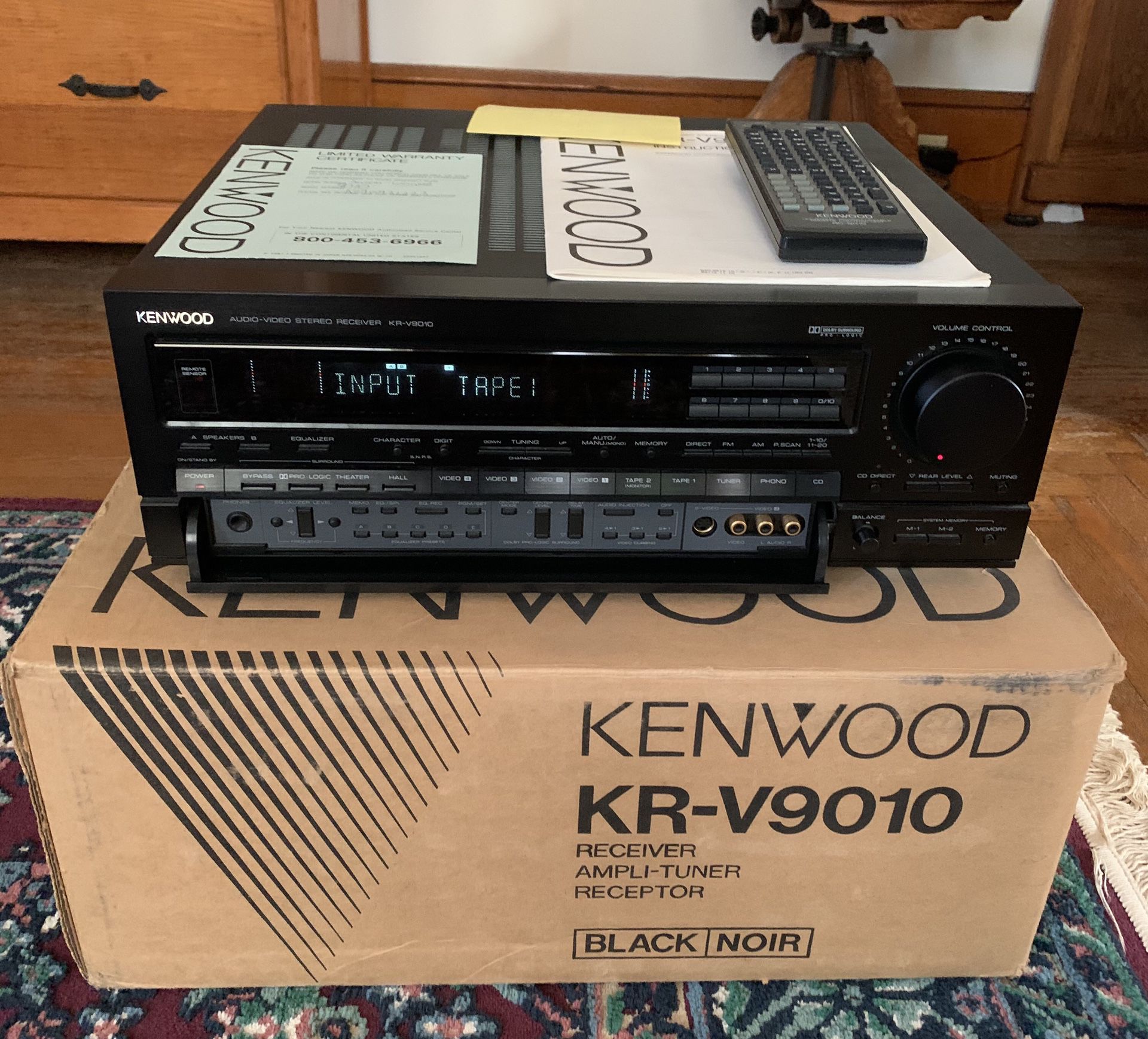 Kenwood receiver/amp