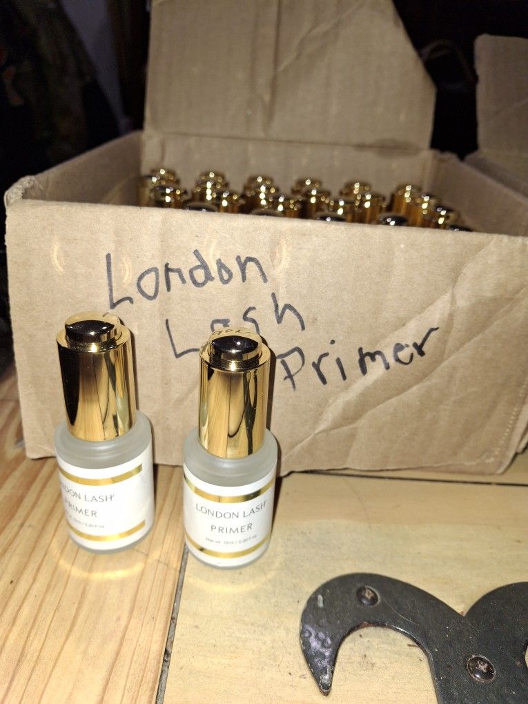 London Lash Nourishing Primer And Plain Lash Primer