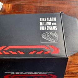 Anti Theft Bike Alarm/ Turn Signals 