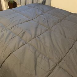 Comforter Grey Queen Size-new