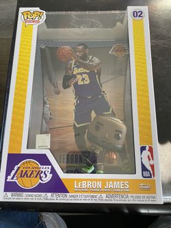 The Best Player is the NBA - Lebron James Vinyl Figure (Pop Trading Cards)