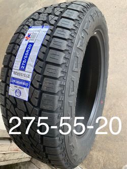 4 new p275-55-20 Allterrain