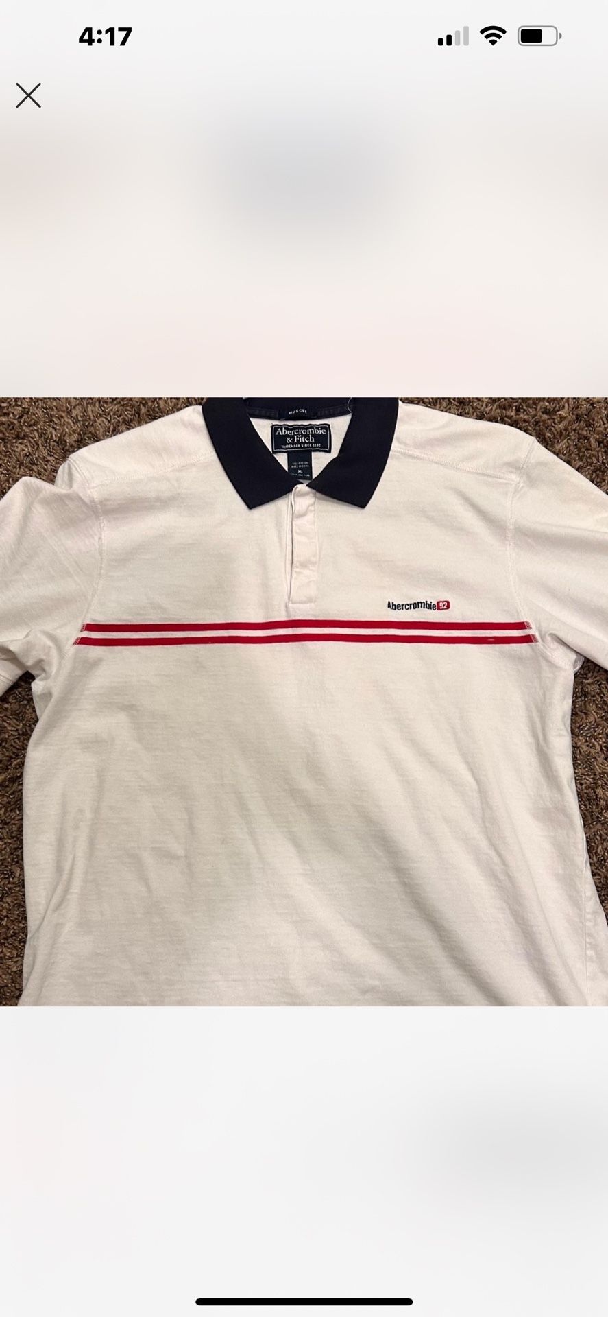 Men’s Vintage Abercrombie &Fitch Polo