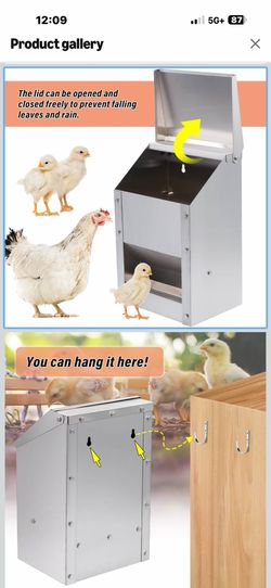 Chicken feeder
