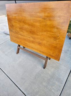 Vintage Wooden Drafting Table/Desk