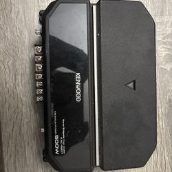 Kenwood stereo/ bridgeable power amp 500w