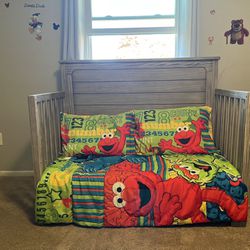 Crib Converting Toddler Bed 