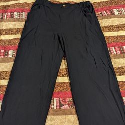 Black 2XL Ladies Pants