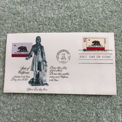 1976 First Day Of Issue Cover From The Bicentennial Series With California 13¢ Stamp #1663