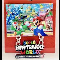 Universal Studios Hollywood SUPER NINTENDO WORLD Pin Mario Limited Edition New