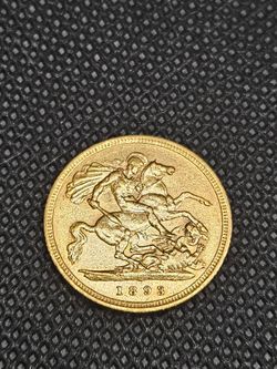 Gold Gold Sovereign Coin 1