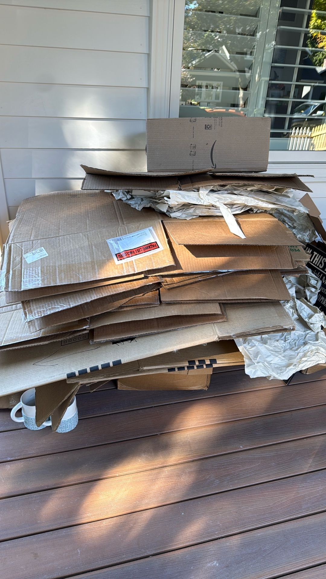 Free Boxes And Packing Paper!