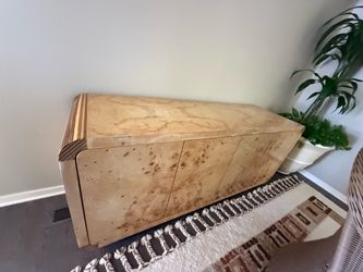 Henredon Scene Two Burlwood Credenza