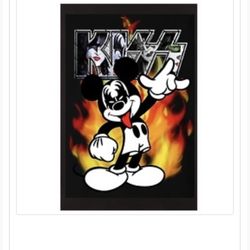 Mickey /KISS Canvas Picture