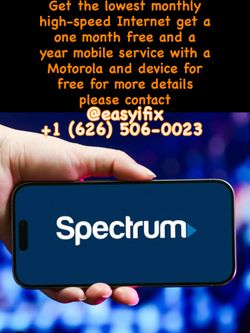 Free Phone / One Month Internet High Speed