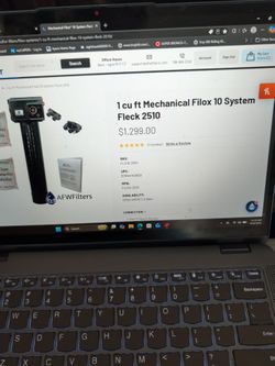 5600SXT 48,000 grain water backlash Fleck AFW
