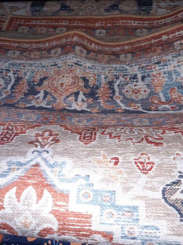 New  Carpet 5×10  Pretty Colors