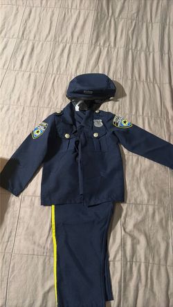 Toddler police officer costume