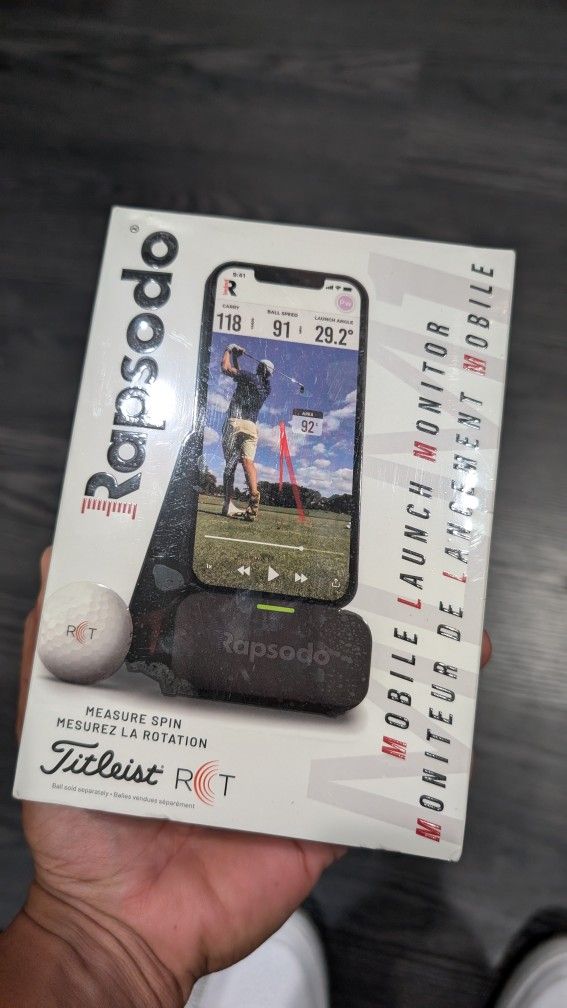 Brand new Rapsodo Launch Monitor