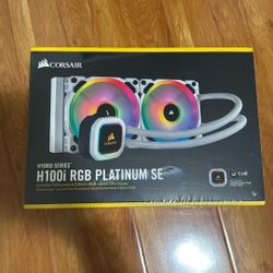 corsair h100i rgb platinum se