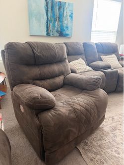 Ashley furniture welsford power recliner sofa 3 set