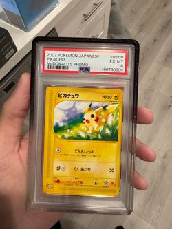 Pokemon: Psa 6 Mcondalds Pikachu promo