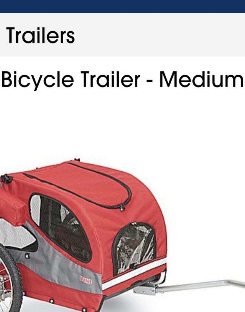 ULINE Pet Bicycle Trailer - Medium