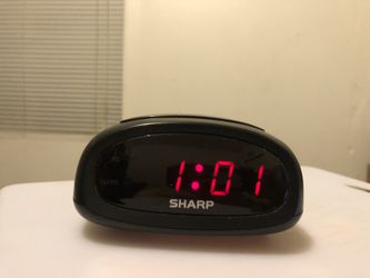 Sharp alarm clock