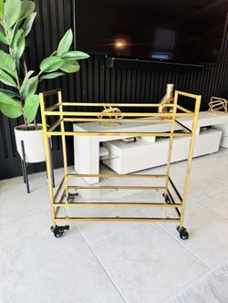 Bar Cart (Gold/Broze)