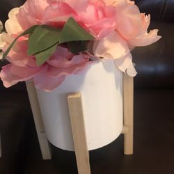 6 Bouquet/ Artificial Flowers  / Pink / Yellow 