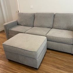 Gray Sofa Living Spaces