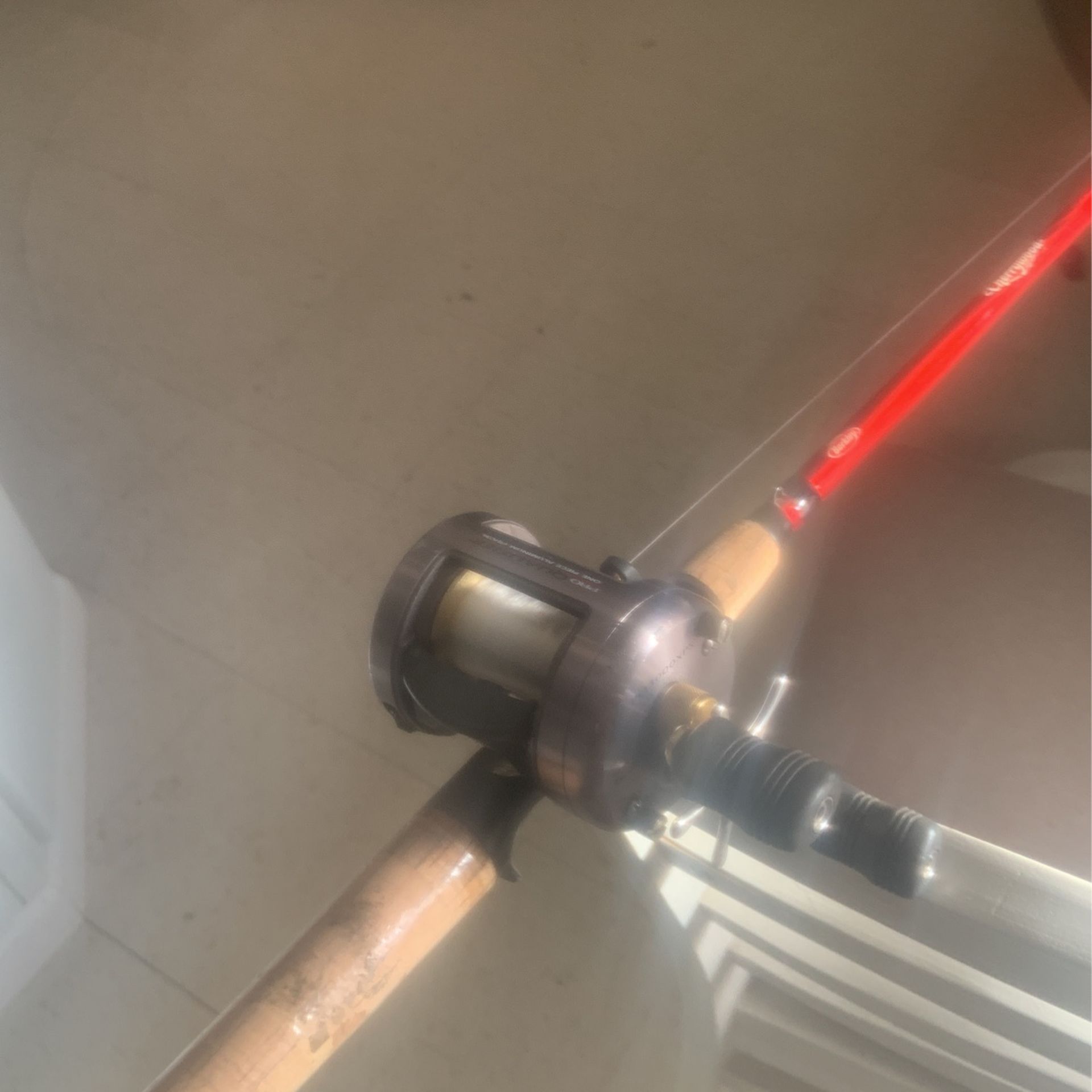 Bass Pro Shops Pro Qualifier Reel On A 7ft. Berkley Cherrywood Rod