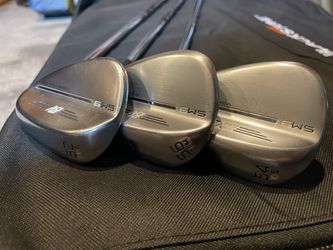 Titleist Sm9 wedge set with tour lite shafts